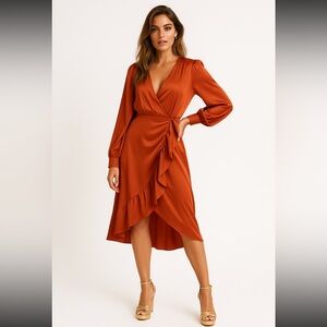 *Chicwish -  fits XL perfectly Gorgeous Midi - Past The Knee - Elastic Wa…
